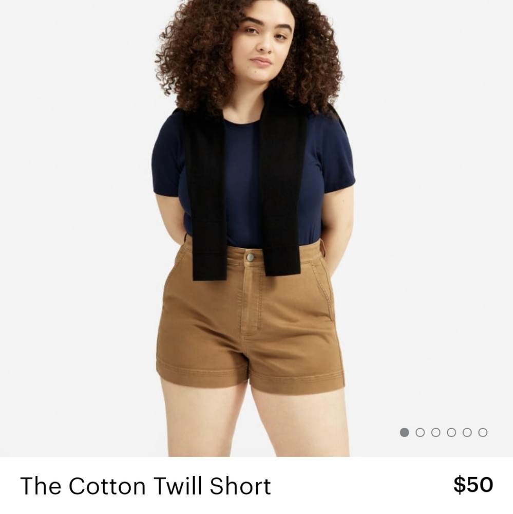 Everyone Cotton Twill Shorts